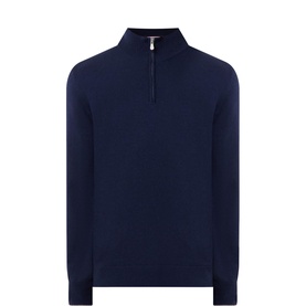 Half-Zip Cashmere Sweater