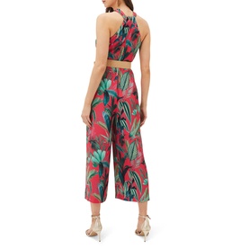 Antonia Palm Print Jumpsuit