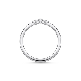 Ring Star Stones Silver