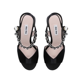 Suede Platform Sandals
