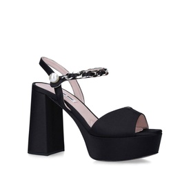 Suede Platform Sandals