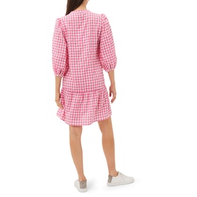 Oona Gingham Swing Dress