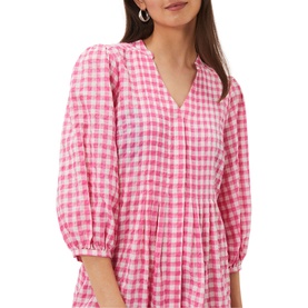 Oona Gingham Swing Dress