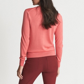 Anna Merino Wool V-Neck Sweater