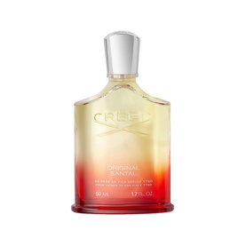 Creed Original Santal Eau de Parfum 50ml, glass bottle with silver cap, yellow-to-red gradient design