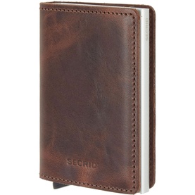 Slim Vintage Card Protector Wallet