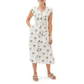 Jamilla Palm Print Dress