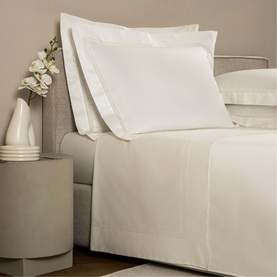 Doppio Ajour Fitted Sheet Milk