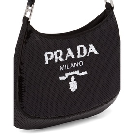 Cleo Sequined Shoulder Bag