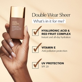 Double Wear Sheer Long-Wear Foundation SPF20