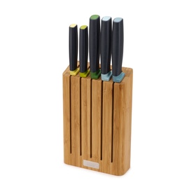 Elevate&trade; Knives Set with Bamboo Block