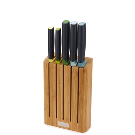 Elevate&trade; Knives Set with Bamboo Block