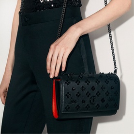 Paloma Empire Spikes Leather Clutch