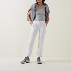 Mayslie Mid Rise Denim Joggers
