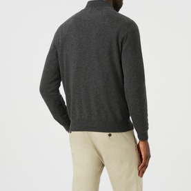 Half-Zip Cashmere Sweater