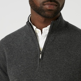 Half-Zip Cashmere Sweater