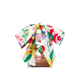 Niloofar Crepe Satin Sandals