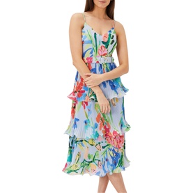 River Floral Tiered Dress