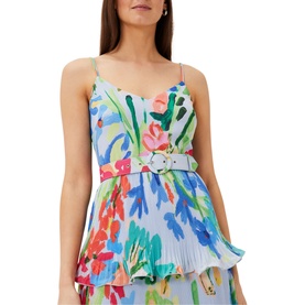River Floral Tiered Dress