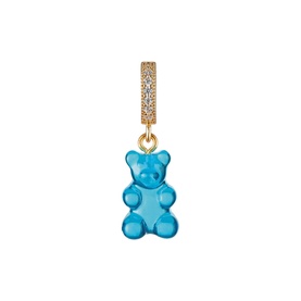 Pav&eacute; Nostalgia Bear Pendant Charm