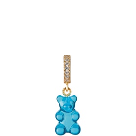 Pav&eacute; Nostalgia Bear Pendant Charm