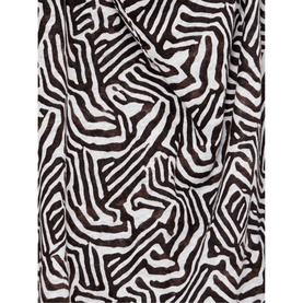 Isabelle Zebra Print Jersey Top