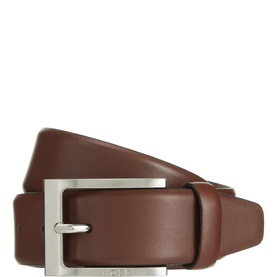 Barnabie Logo Leather Belt