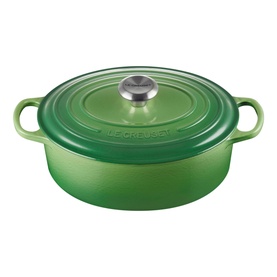 Signature Cast Iron Oval Casserole 27cm