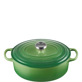 Signature Cast Iron Oval Casserole 27cm