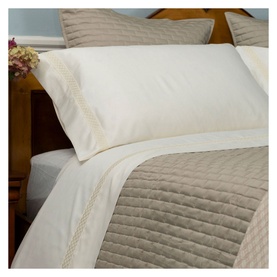 Diamantine Sheet Set Cream
