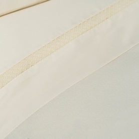 Diamantine Sheet Set Cream
