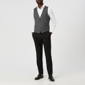 Genius Slim Fit Wool Waistcoat