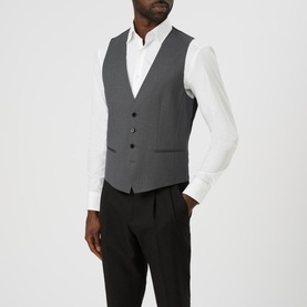 Genius Slim Fit Wool Waistcoat