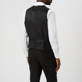 Genius Slim Fit Wool Waistcoat