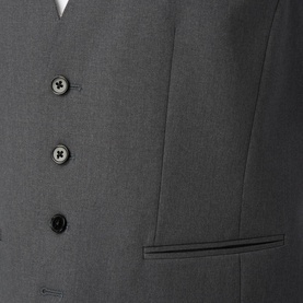 Genius Slim Fit Wool Waistcoat