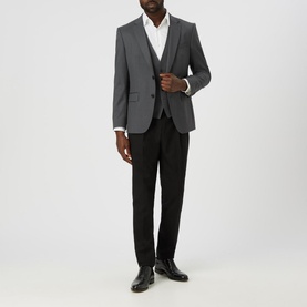 Genius Slim Fit Wool Waistcoat