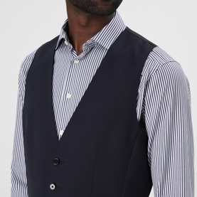 Genius Slim Fit Wool Waistcoat
