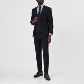 Genius Slim Fit Wool Waistcoat