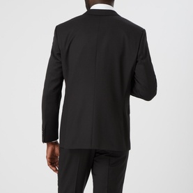 Single-Breasted Wool Jacket