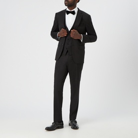 Single-Breasted Wool Jacket