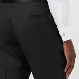 Genius Slim Fit Tuxedo Trousers