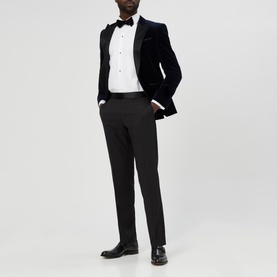 Genius Slim Fit Tuxedo Trousers