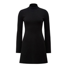 Leyla Extended Shoulder Knit Dress