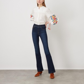 Skinny Flared Leg Jeans