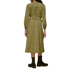 Nora Gingham Midi Dress