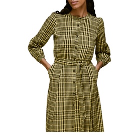 Nora Gingham Midi Dress