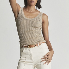 Imogen Metallic Tank Top