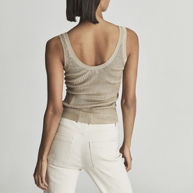 Imogen Metallic Tank Top