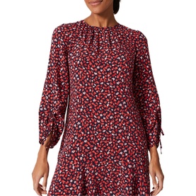 Lilia Printed Dress