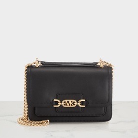 Heather Large Leather Shoulder Bag